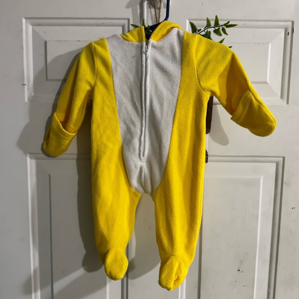 Yellow and White Kids Halloween Costume